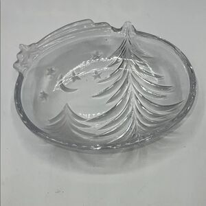STUDIO NOVA Glass Starry Night Oval Tidbit Bowl